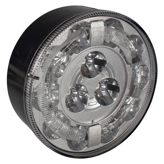 ASPÖCK Braspoint 98 LED, 12/24 V, 3-Funkt.,4-pol.AMP,0,5m,Blink,Brems - 33-9280-001