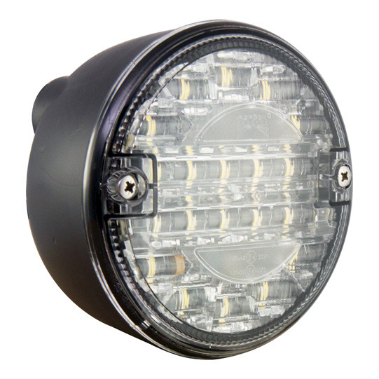 ASPÖCK Rückfahrleuchte LED, 12/24 V, 140 mm Ø, 0,15 m, 7-pol. ASS - 38-8107-061