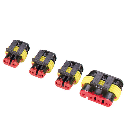 ASPÖCK SmartLink Dichtstopfen-Set, 3 x 2-pol. + 1 x 4-pol. - 13-3424-184