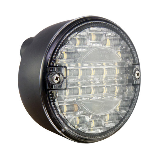 ASPÖCK Rückfahrleuchte LED, 12/24 V, 140 mm Ø, PG 11 Verschraubung - 28-8400-701