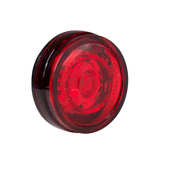 ASPÖCK Monopoint II LED, 12/24 V, Posileuchte rot, flach, 0,50, P&R - 31-6804-084