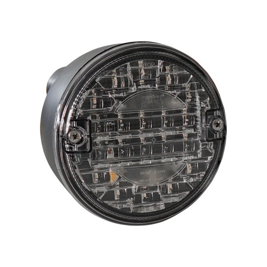 ASPÖCK Rückfahrscheinwerfer LED, 12/24 V, 140 mm Ø, 1,50 m. 2-pol. ASS - 38-8407-001