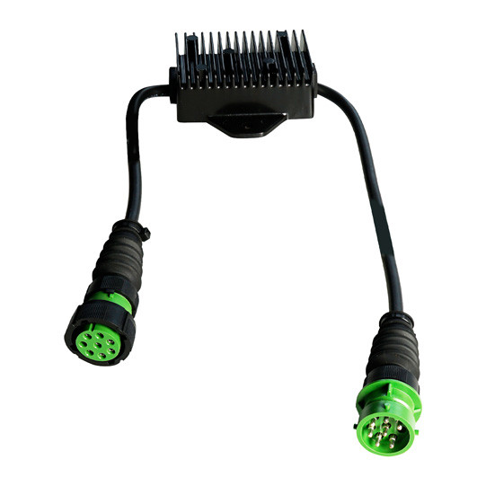 ASPÖCK LED-Control-Gerät (LCG), 12/24 V, 8-pol. Bajonett, rechts, OEM - 75-0317-007